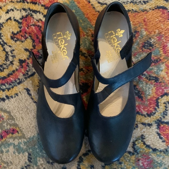 Rieker navy Mary Janes, low heel, EU 41 🌟Host Pick!🌟 - Picture 5 of 8